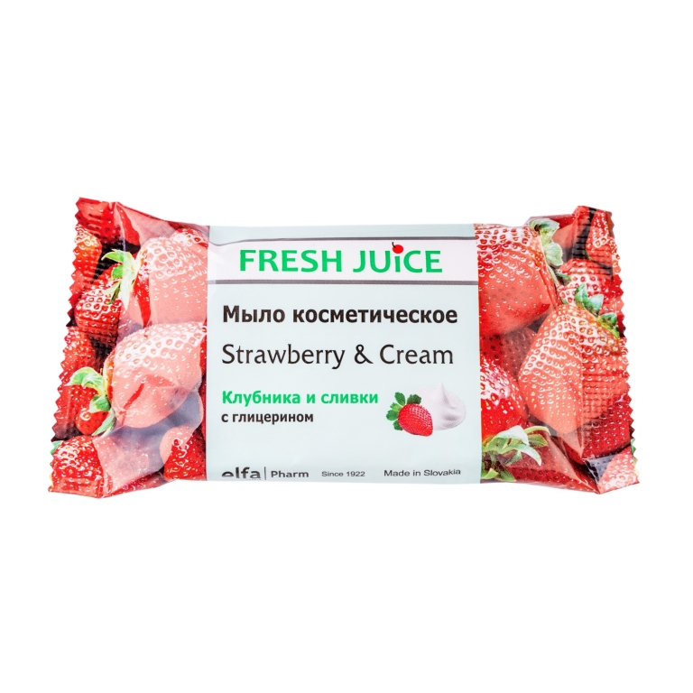 Sapun cosmetic capsuni frisca 75g - FRESH JUICE