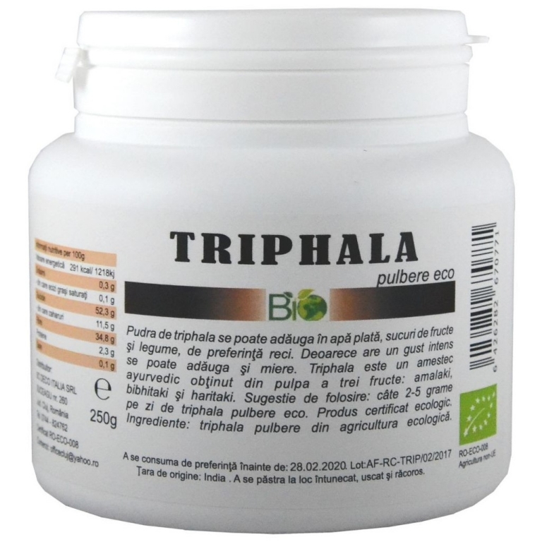 Pulbere triphala eco 250g - DECO ITALIA