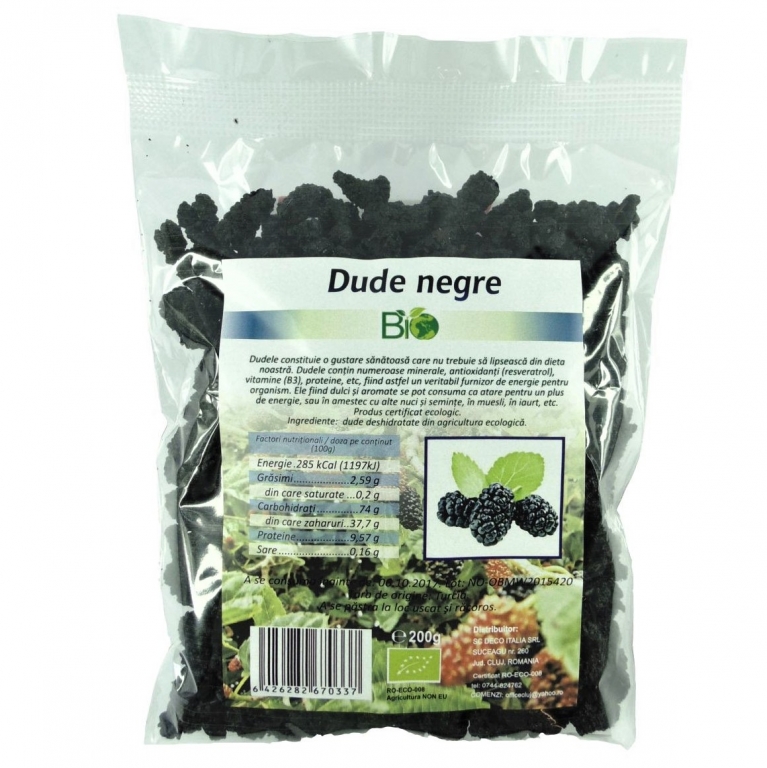 Dude negre uscate eco 200g - DECO ITALIA