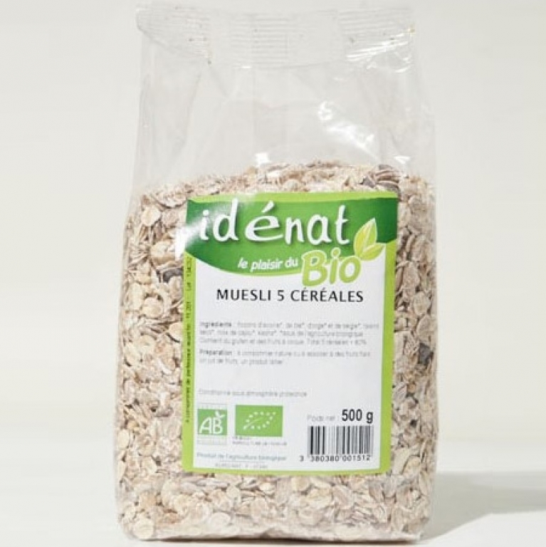 Musli 5cereale eco 500g - IDENAT