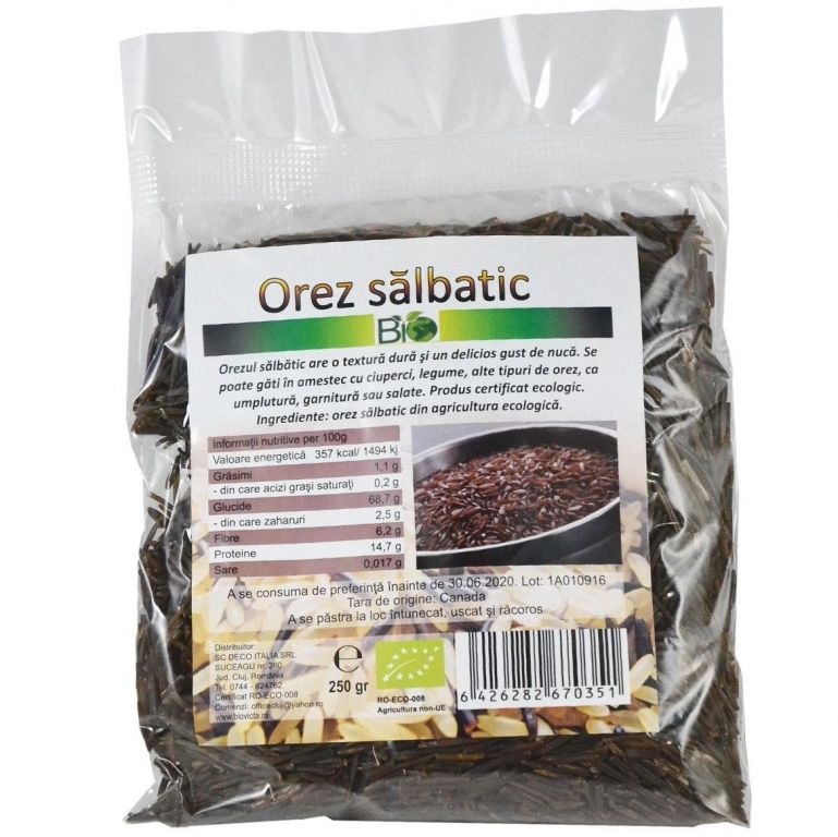 Orez salbatic eco 250g - DECO ITALIA