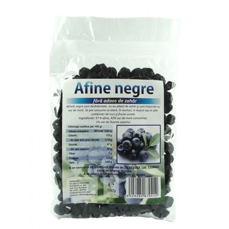 Afine uscate suc mere 150g - DECO ITALIA