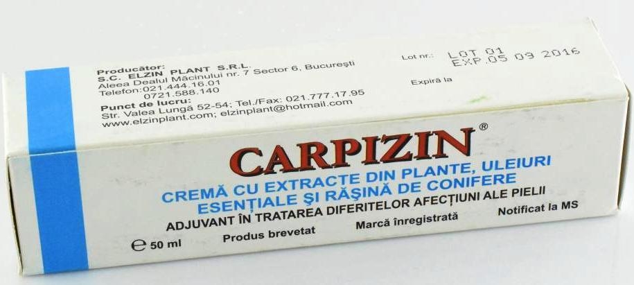 Crema Carpizin 50ml - ELZIN PLANT