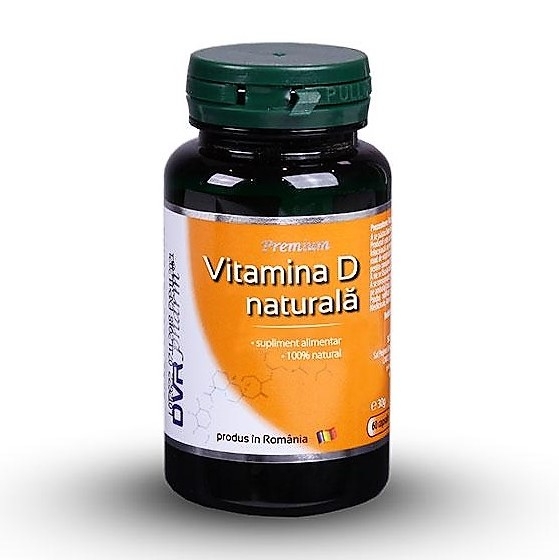 Vitamina D naturala 60cps - DVR PHARM