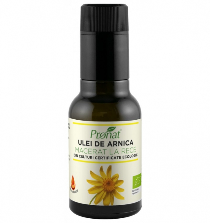 Ulei arnica macerat eco 100ml - PRONAT