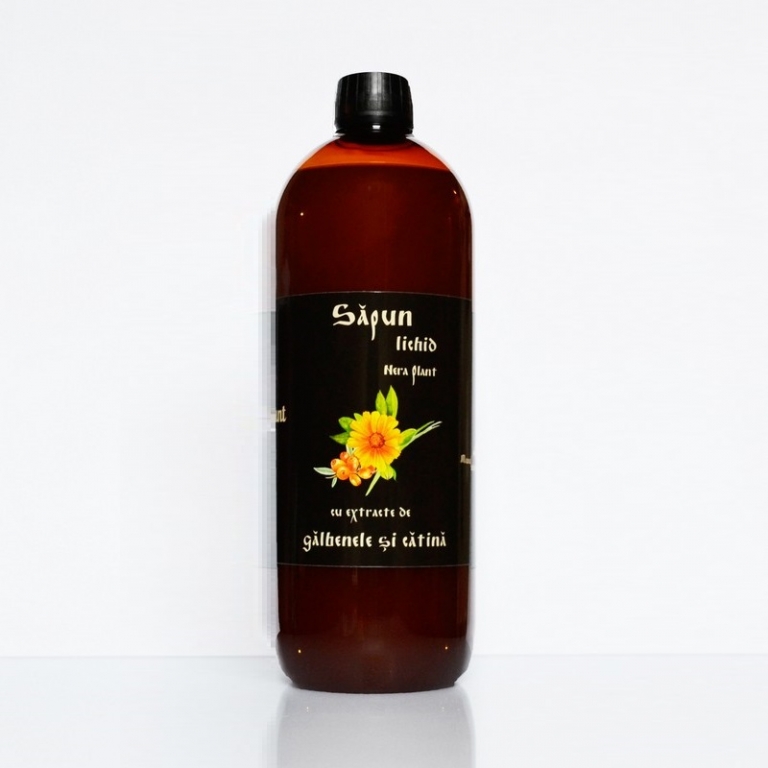 Sapun lichid galbenele catina 1L - NERA PLANT