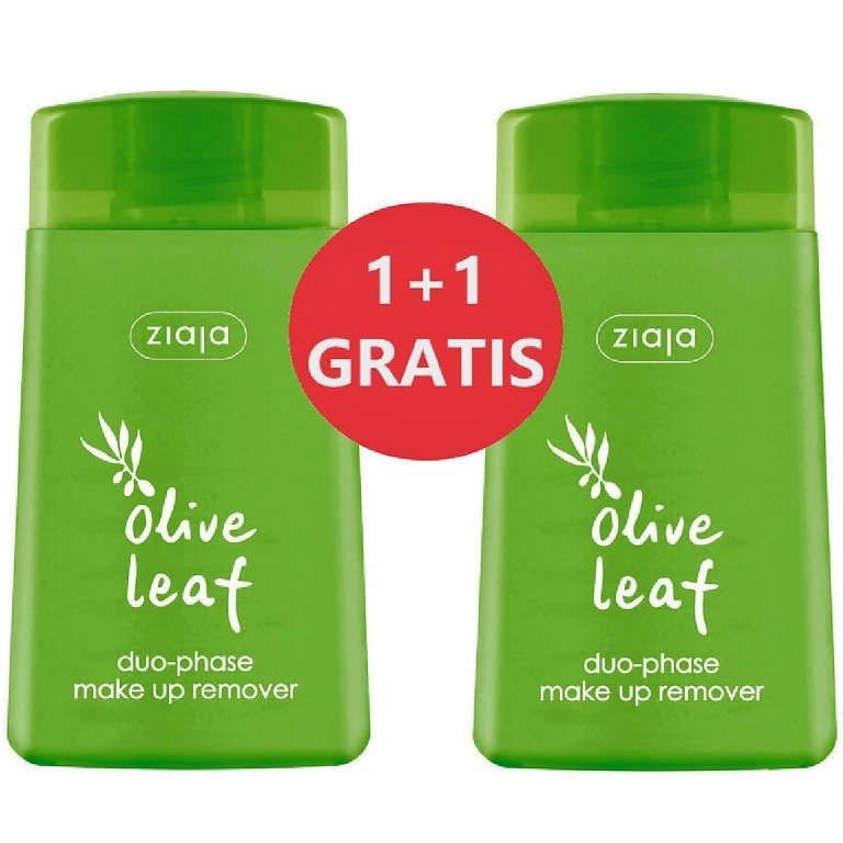 Pachet Demachiant bifazic Olive Leaf 2x120ml - ZIAJA