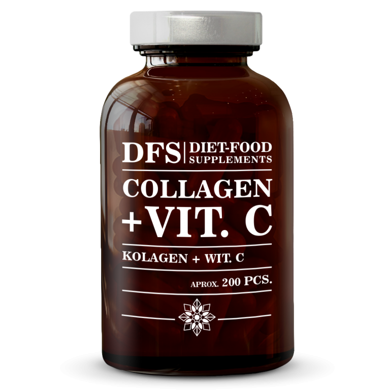 Colagen vit C 400mg 180cp - DIET FOOD