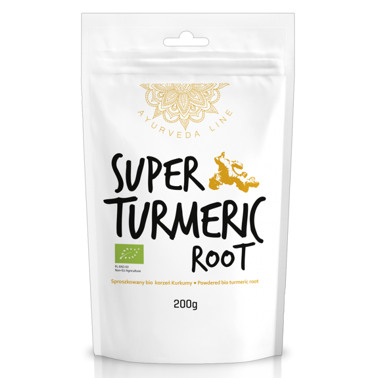 Pulbere turmeric bio 200g - DIET FOOD