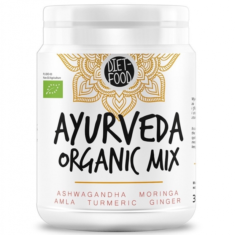 Pulbere mix ayurverdica organic 300g - DIET FOOD