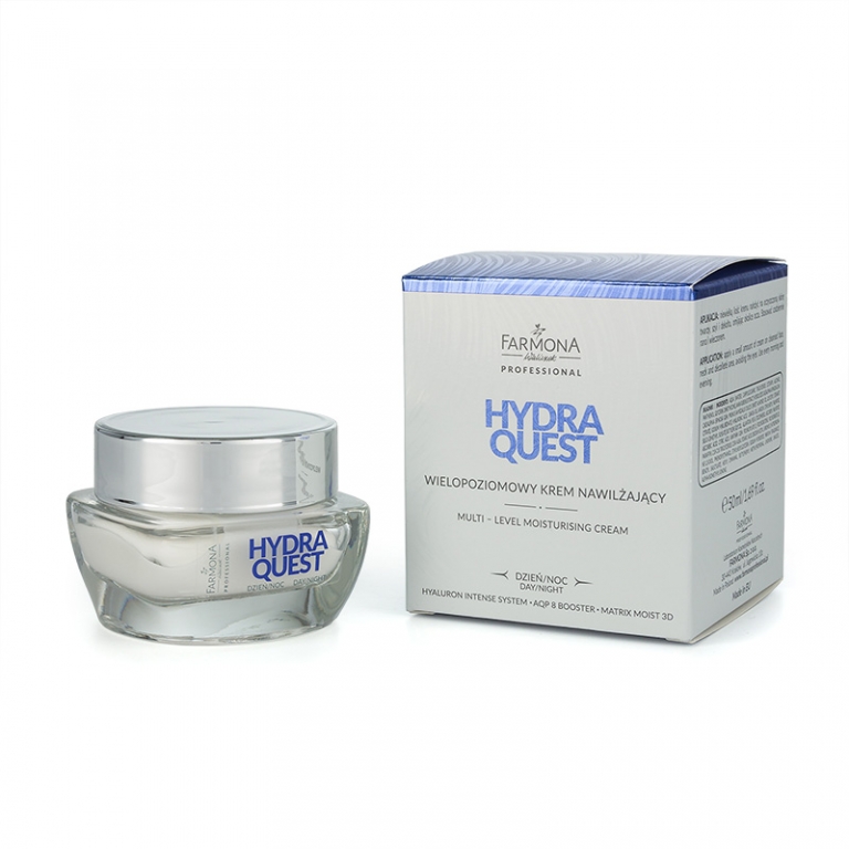 Crema fata multifunctionala hidratanta Hydra Quest 50ml - FARMONA