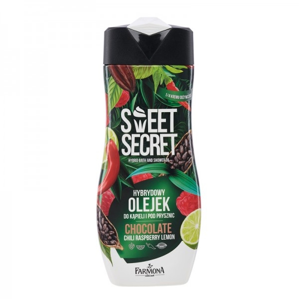 Gel dus 1/4 crema nutritiva Sweet Secret 300ml - FARMONA