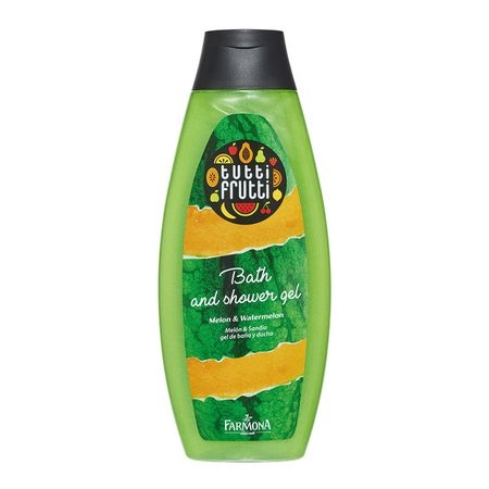 Ulei baie dus pepene galben pepene rosu Tutti Frutti 425ml - FARMONA