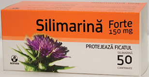 Silimarina forte 150mg 50cp - BIOFARM