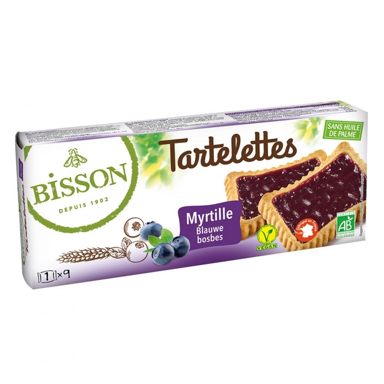 Tarte glazura afine eco 145g - BISSON