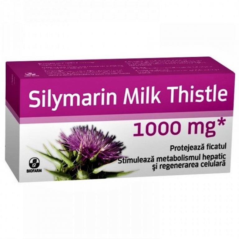 Silimarina 1000mg 30cps - BIOFARM