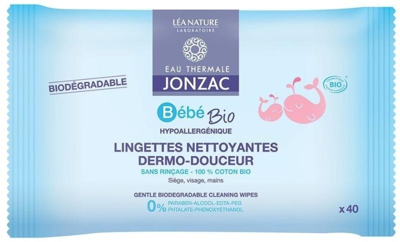 Servetele umede delicate bumbac curatare bebe 40b - JONZAC