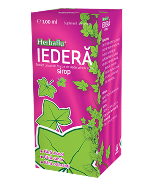 Sirop iedera 100ml - HERBAFLU