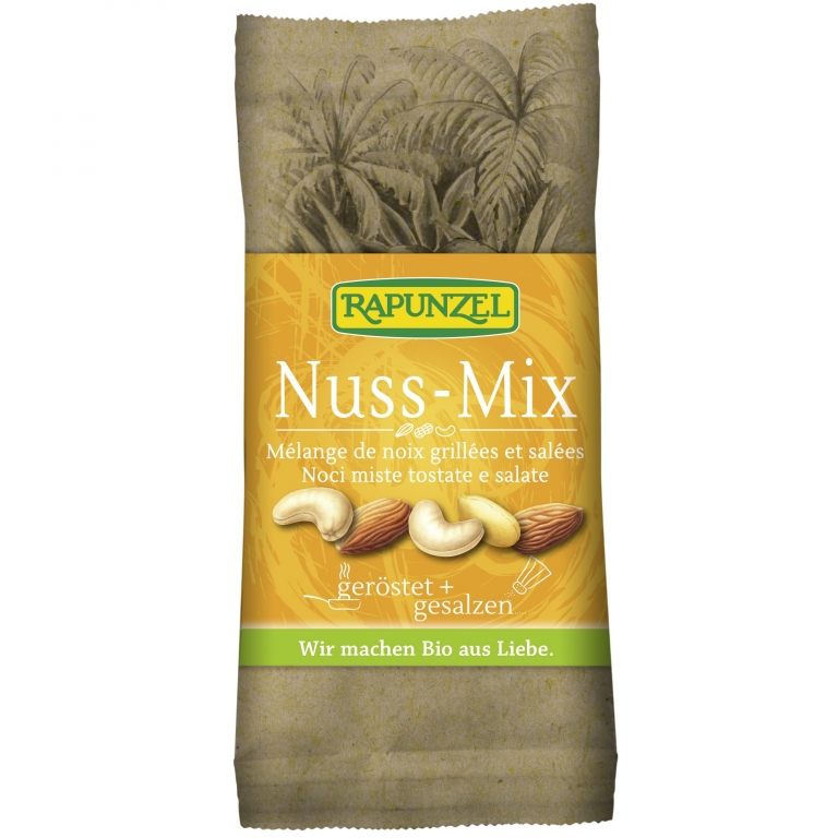 Mix nuci prajite sarate eco 60g - RAPUNZEL