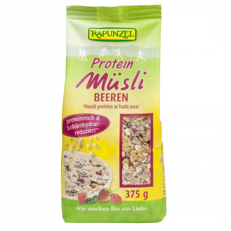 Musli proteic fructe padure eco 375g - RAPUNZEL