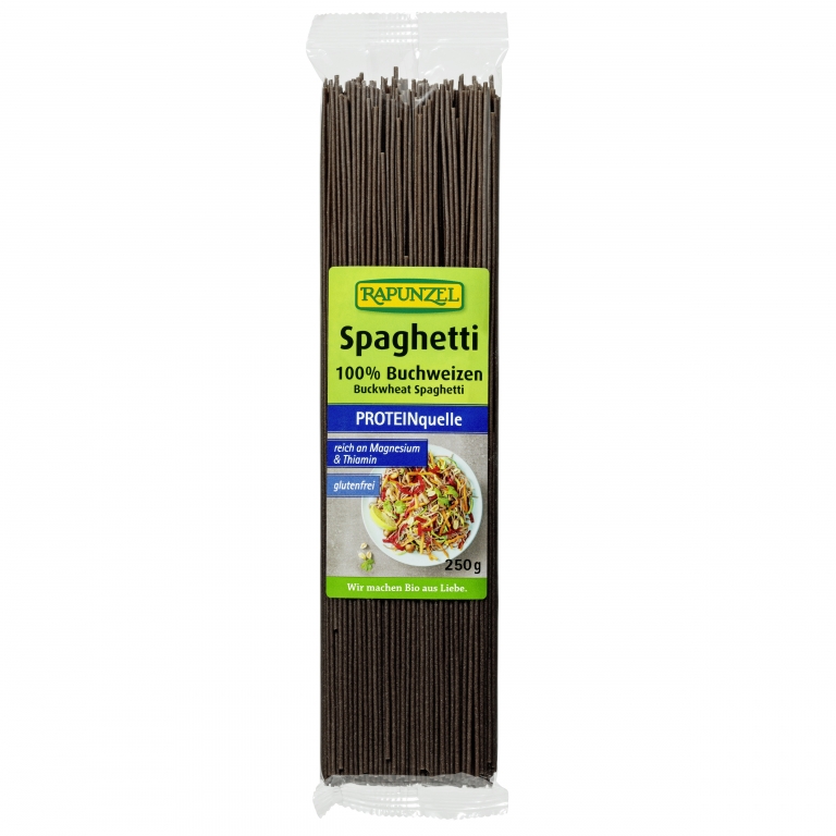 Paste spaghete hrisca integrala fara gluten eco 250g - RAPUNZEL