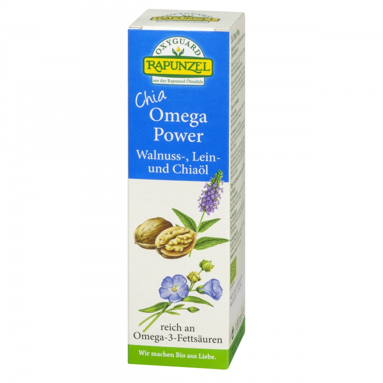 Ulei nuca in chia Omega Power eco 100ml - RAPUNZEL