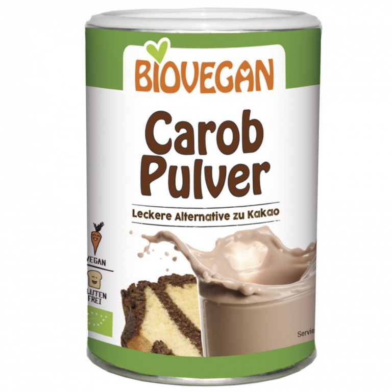 Carob pulbere fara gluten eco 200g - BIOVEGAN