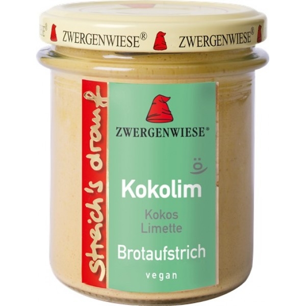 Crema tartinabila cocos limeta Kokolim eco 160g - ZWERGENWIESE