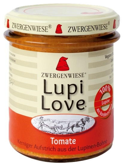 Crema tartinabila lupin tomate Lupi Love eco 165g - ZWERGENWIESE