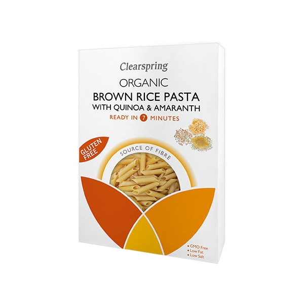 Paste penne orez brun quinoa eco 250g - CLEARSPRING