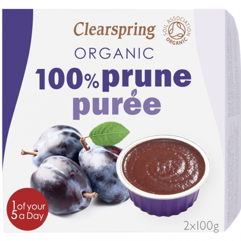 Piure prune eco 2x100g - CLEARSPRING