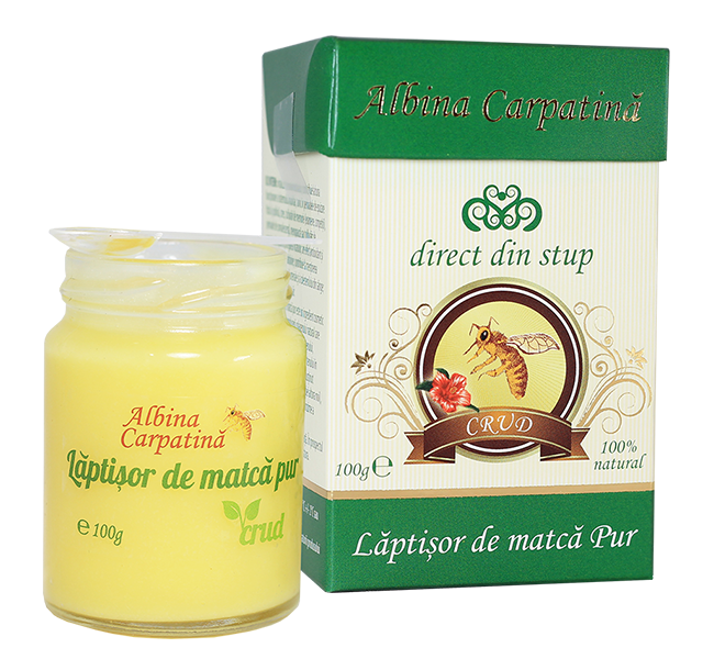 Pachet Laptisor matca pur crud 100g+25g - ALBINA CARPATINA