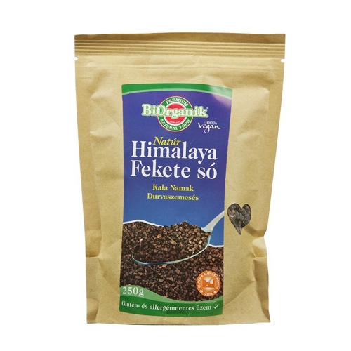 Sare neagra fina Himalaya 250g - BIORGANIK