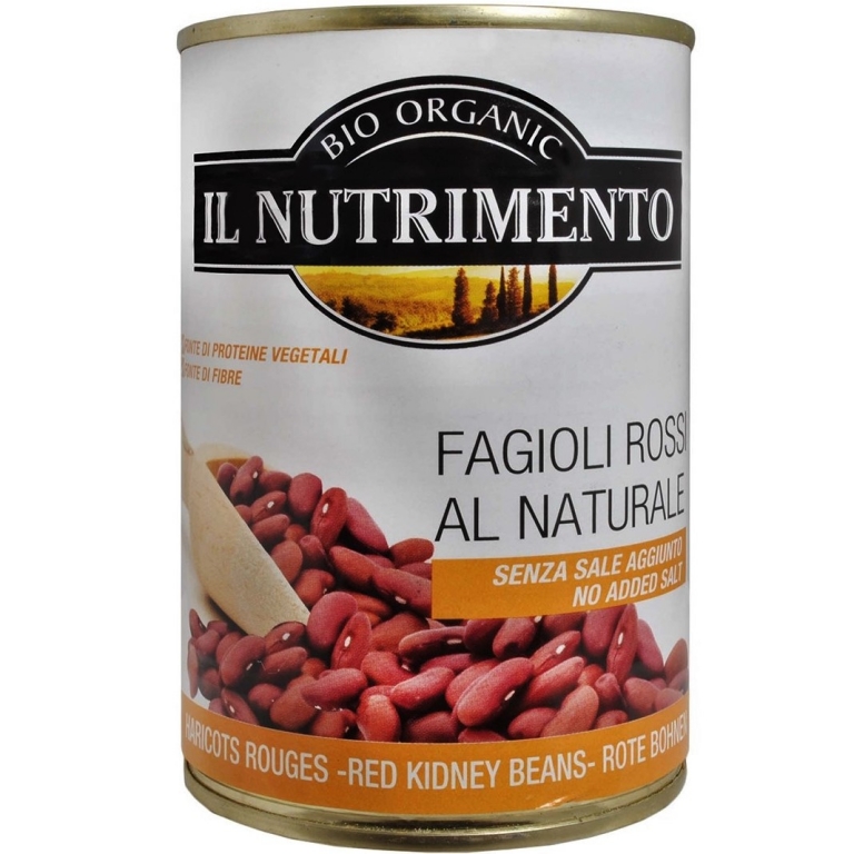 Conserva fasole rosie kidney eco 400g - IL NUTRIMENTO