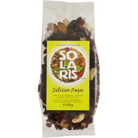 Mix fructe Deliciu rosu 175g - SOLARIS