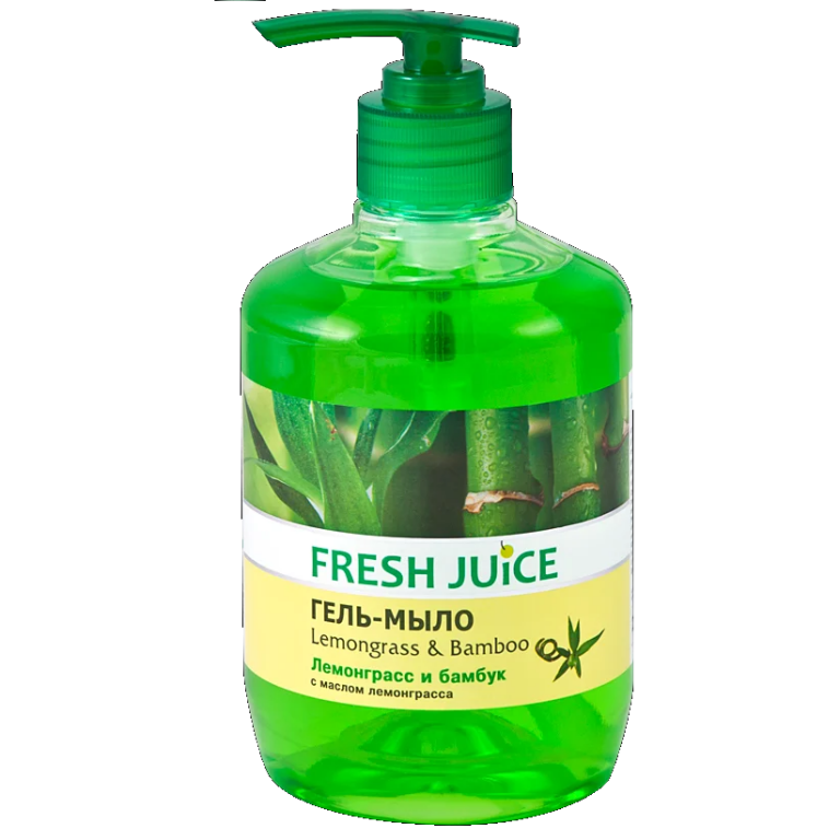 Sapun lichid maini ulei lemongrass bambus 460ml - FRESH JUICE