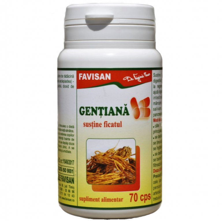 Gentiana 70cps - FAVISAN