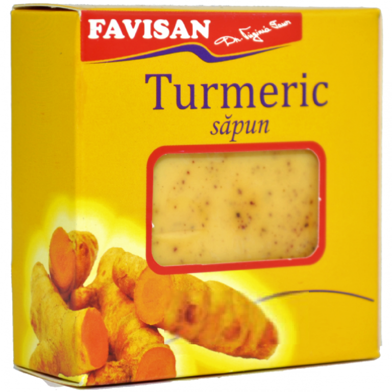 Sapun turmeric 105g - FAVISAN