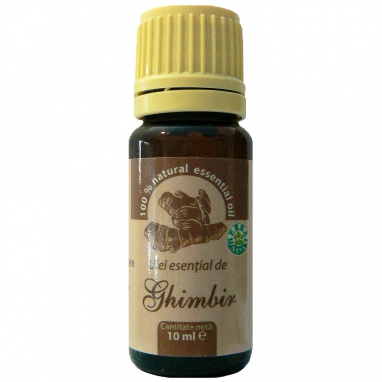 Ulei esential ghimbir 10ml - HERBAL SANA