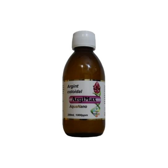 Argint coloidal concentrat 1000ppm ArgiMax 100ml - AQUA NANO