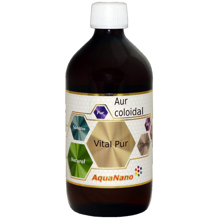 Aur coloidal 10ppm VitalPur 200ml - AQUA NANO