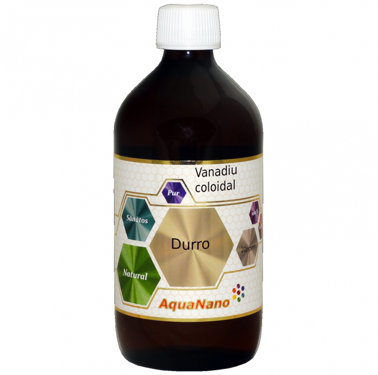 Vanadiu coloidal 10ppm Durro 200ml - AQUA NANO