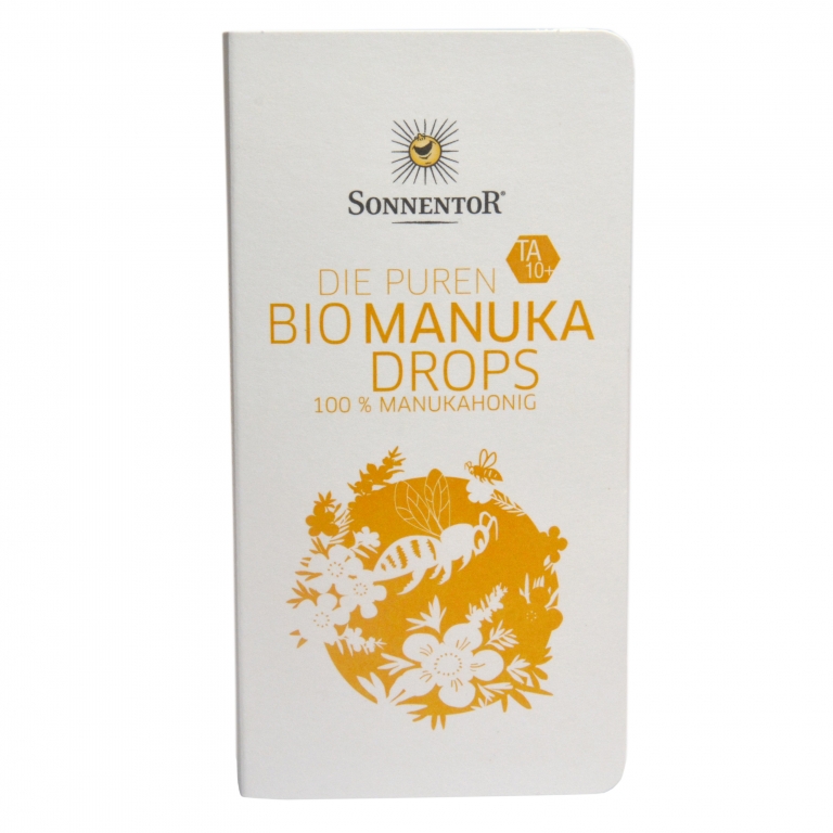 Dropsuri miere Manuka 100% pura TA10+ bio 22,4g 8dps - SONNENTOR