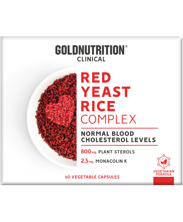 Red yeast rice Clinical 60cps - GOLD NUTRITION