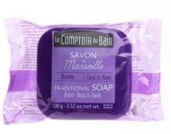 Sapun Marsillia violete 100g - LE COMPTOIR DU BAIN