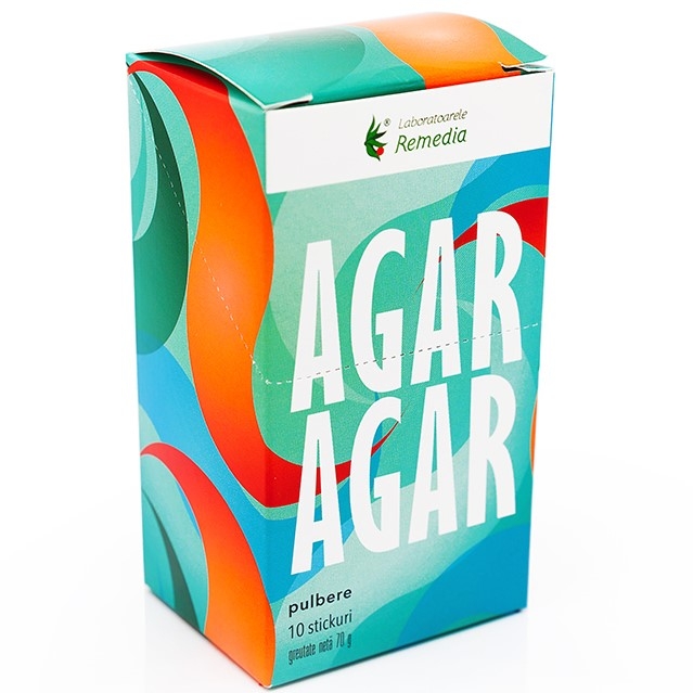 Agar agar praf 10x7g - REMEDIA