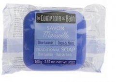 Sapun Marsillia masline lavanda 100g - LE COMPTOIR DU BAIN