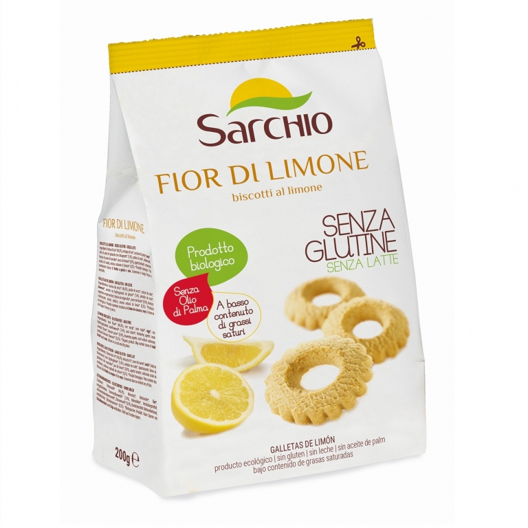 Biscuiti lamaie fara gluten eco 200g - SARCHIO