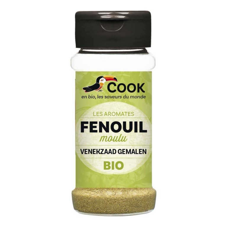 Condiment fenicul macinat bio 30g - COOK