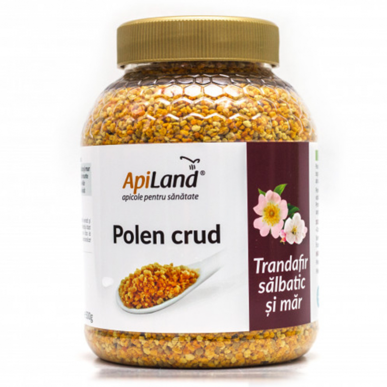 Polen crud trandafir salbatic mar eco 500g - APILAND